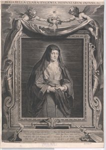 İspanya Infantası Isabella Clare Eugenia by Artist Unknown