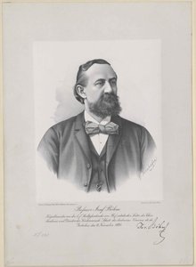 Joseph Boehm (baskı) by Artist Unknown