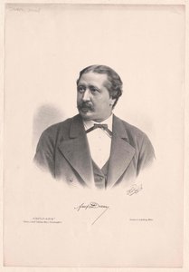 Joseph Durm (baskı) by Artist Unknown