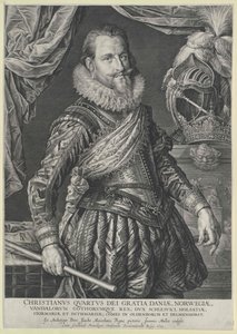 Danimarka Kralı Christian IV by Artist Unknown