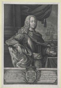Danimarka Kralı Christian VI by Artist Unknown