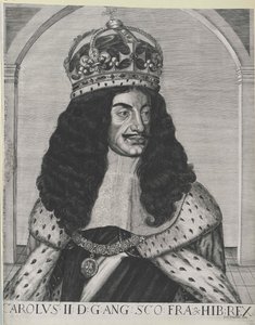 İngiltere Kralı Charles II by Artist Unknown