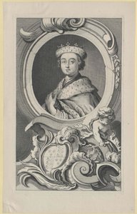 İngiltere Kralı V. Eduard (baskı) by Artist Unknown