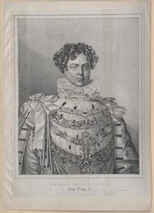 İngiltere Kralı George IV by Artist Unknown