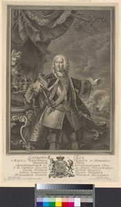 İngiltere Kralı Hanover elektörü George II by Artist Unknown