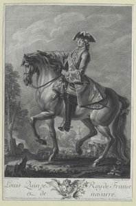 Fransa Kralı Louis XV by Artist Unknown