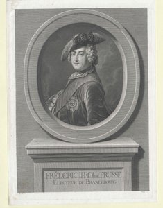 Prusya Kralı Frederic II by Artist Unknown