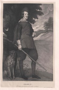 İspanya Kralı Philipp IV by Artist Unknown