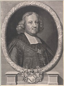 Konrad Wilhelm von Wernau (baskı) by Artist Unknown
