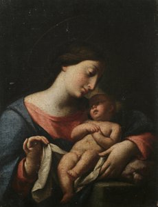 Madonna ve Çocuk (tuval üzerine yağlıboya)