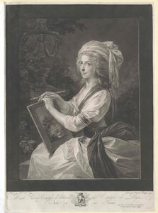 Maria Theresia Kontes Pergen by Artist Unknown