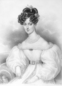Marie Charlotte +1841 Kerpen baronesi by Artist Unknown