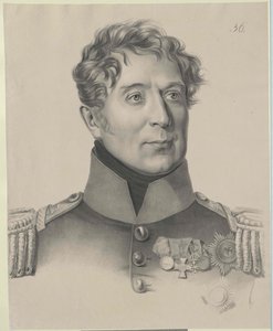Mikhail Andreyevich Kont Miloradovich by Artist Unknown