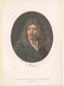 Moliere (baskı) by Artist Unknown