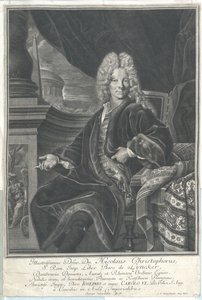 Nicolaus Christoph baron von Lyncker by Artist Unknown