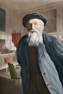 Fransız heykeltıraş Auguste Rodin