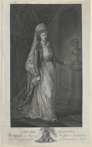 Danimarka Prensesi Louisa by Artist Unknown