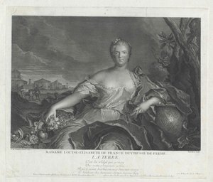 Fransa Prensesi Elisabeth by Artist Unknown