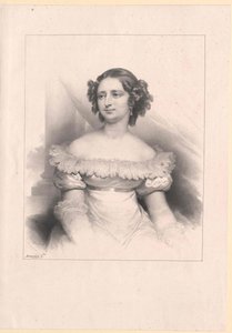 Holstein-Sonderburg-Augustenburg Prensesi Caroline by Artist Unknown