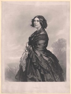 Saxe-Weimar Prensesi Eisenach Augusta by Artist Unknown