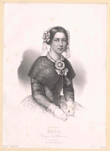 Saxe Altenburg Prensesi Marie by Artist Unknown