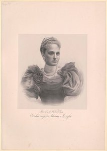 Saksonya Prensesi Maria Josefa by Artist Unknown