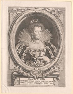 Toskana Prensesi Maria de "Medici by Artist Unknown