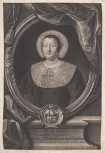 Sibylla Rosina Neubronner (baskı) by Artist Unknown