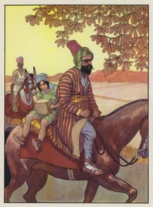 Jonathan Swift tarafından Gullivers Travels için İllüstrasyon by Artus Scheiner