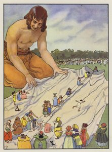 Jonathan Swift tarafından Gullivers Travels için İllüstrasyon by Artus Scheiner
