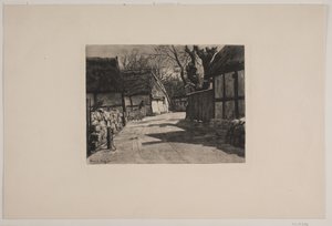 kırsal bir sokak by Arvid Aae