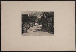 kırsal bir sokak by Arvid Aae