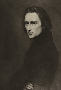 Franz Liszt, Macar besteci by Ary Scheffer