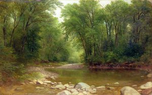 Bir Catskill Çayı, 1867 by Asher Brown Durand