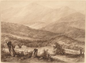 Beyaz Dağlar (?) by Asher Brown Durand