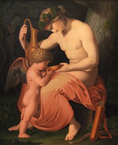 Bacchus ve Aşk Tanrısı