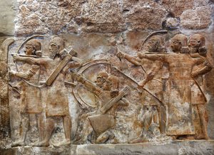 Asur Ordusu Okçuları Müstahkem Bir Şehri Fetheder, Nemrut