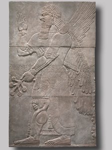 Selamlayan Koruyucu Ruh, MÖ 883-859 by Assyrian