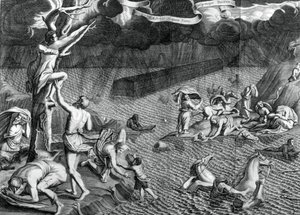 Tufan Sahnesi, 1675 by Athanasius Kircher