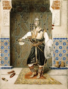 Harem Muhafızları, 1899 by Attilio Simonetti