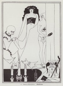 Messalina (lito) by Aubrey (after) Beardsley