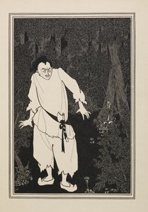 Ormanda Ali Baba, Elli Resimli Bir Kitaptan by Aubrey Beardsley