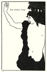 Selam ve Hoşçakal, Catullus, Carmen Ci by Aubrey Beardsley