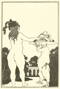 Kitap plakası by Aubrey Beardsley