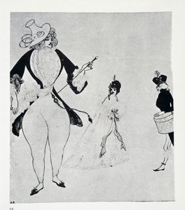 Aubrey Beardsley (1872-1898) tarafından ideallerini arayan D
