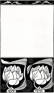Ölen Kadının Kapak Tasarımı, 1914 by Aubrey Beardsley