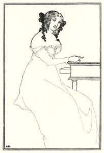 cephe parçası by Aubrey Beardsley