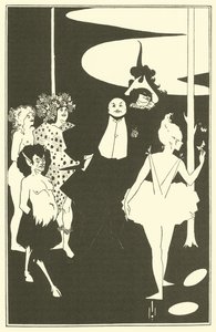 Frontispiece, John Davidson tarafından Oyunlar, 1893 by Aubrey Beardsley