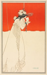 Isolde, 1895. by Aubrey Beardsley