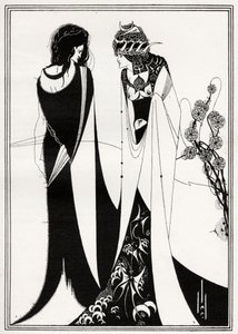 John ve Salome by Aubrey Beardsley